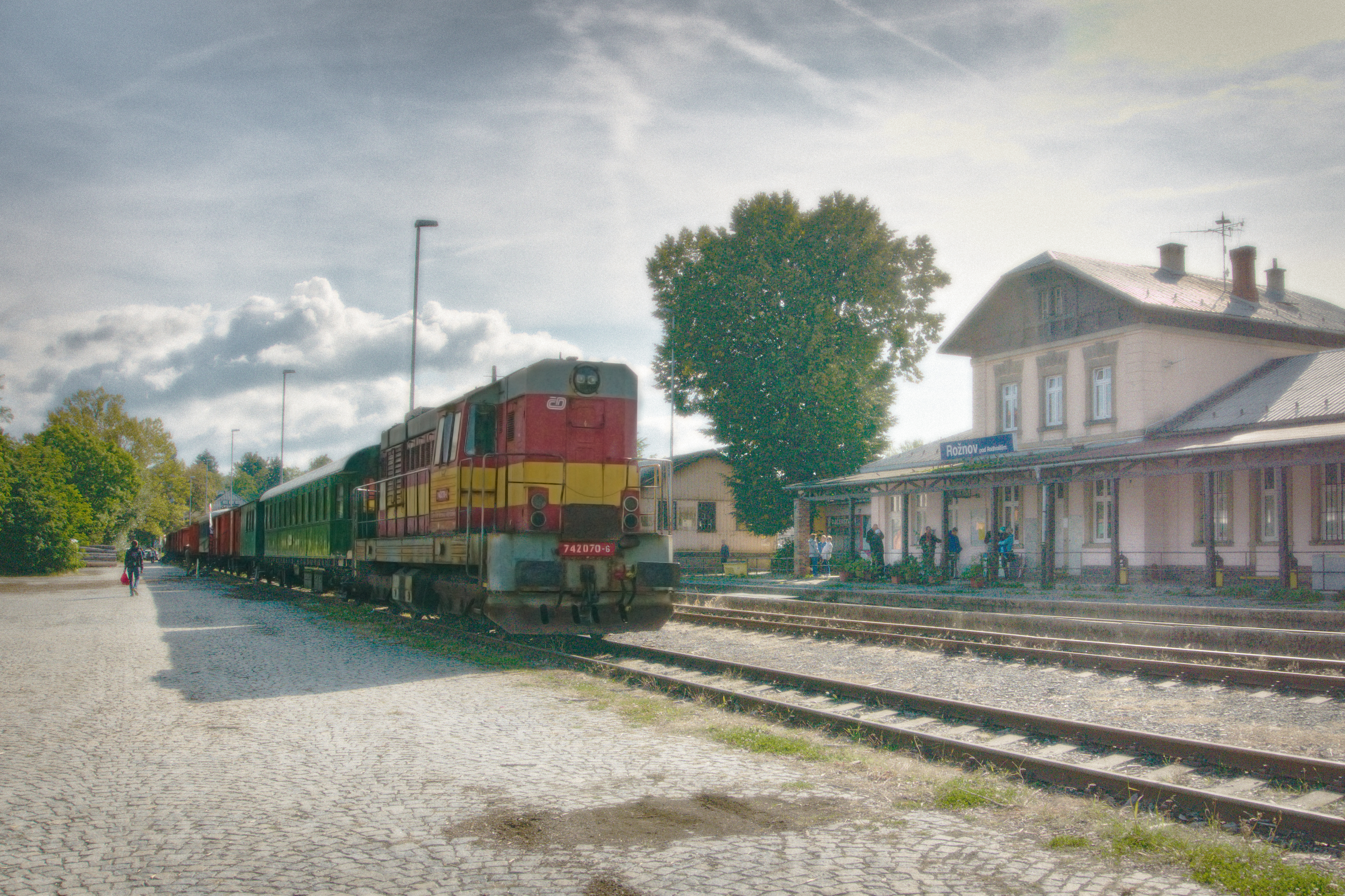 Reportážní fotografie – Legionářský vlak